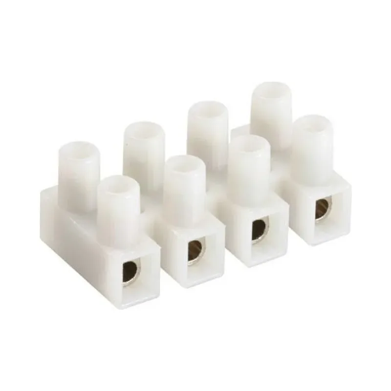 Banco de terminales de 2 filas, 8 tornillos Steren 150-004