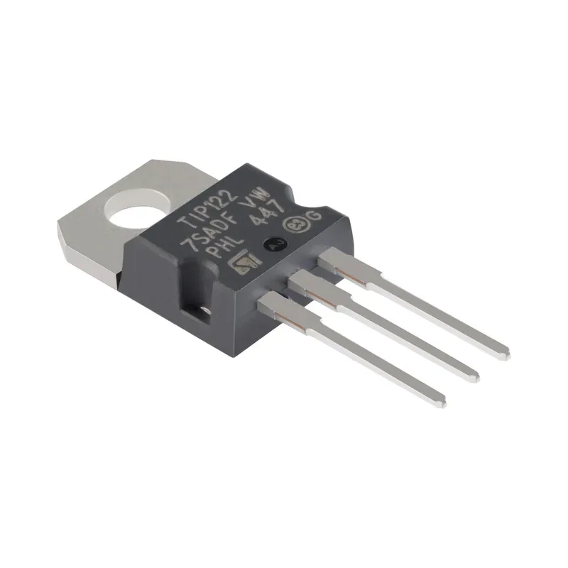 Transistor de potencia Darlington NPN TO-220 propósito general, salida de audio y switcheo rápido Steren TIP122