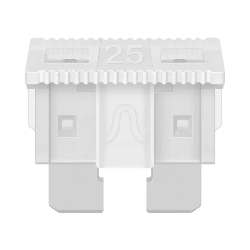 Fusible automotriz de 32 V y 25 A, transparente Steren FA 25
