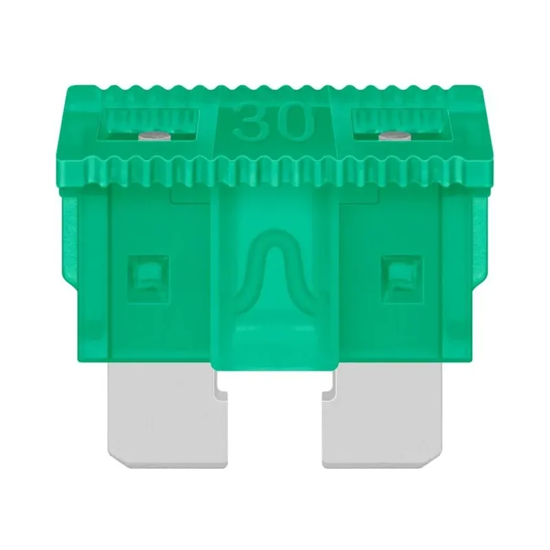 Fusible automotriz de 32 Vcc 30 A, verde Steren FA 30