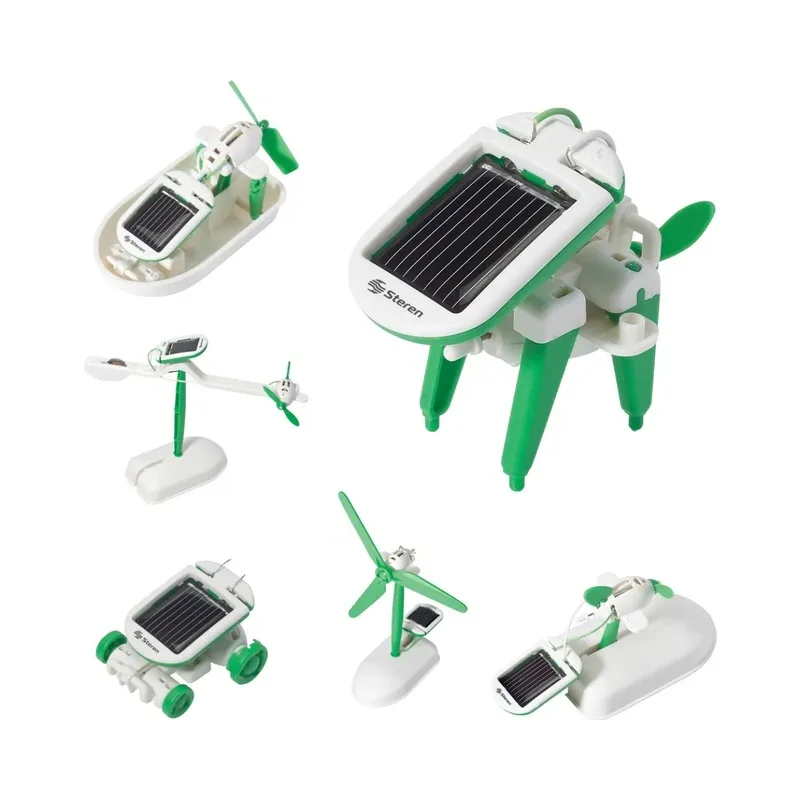 Kit solar 6 en 1 para armar Steren K-555