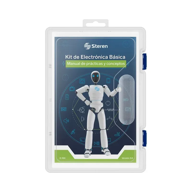 Kit de electrónica básica Steren K-950