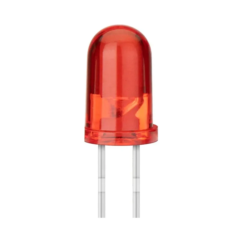 LED de 5 mm, color rojo super brillante Steren E5/ROJ-SUPER