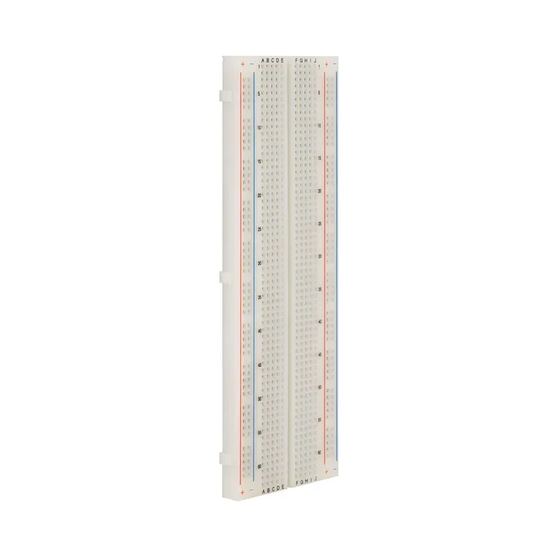 Protoboard de ensamble a presión, 1 bloque y 2 tiras Steren 509-010