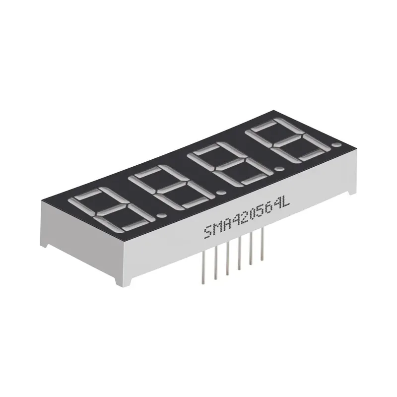 Displayport de 4 dígitos, 7 segmentos c/u, cátodo común Steren ARD-382