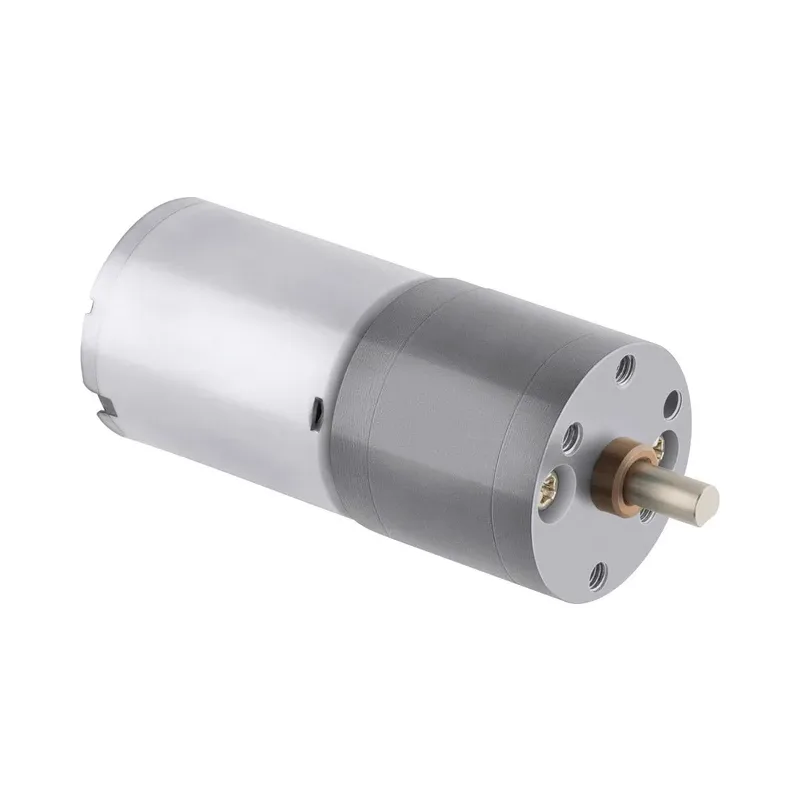 Motor reductor metálico con eje tipo D, 12 Vcc Steren MOT-160
