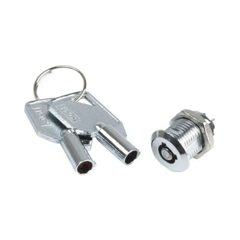 Switch ON-OFF miniatura, de 10 Amperes, con llave redonda Steren LS-06