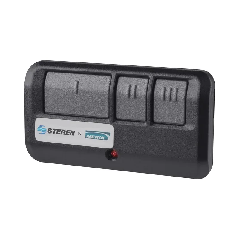 Control remoto de 3 botones para puertas automáticas Steren RM-893