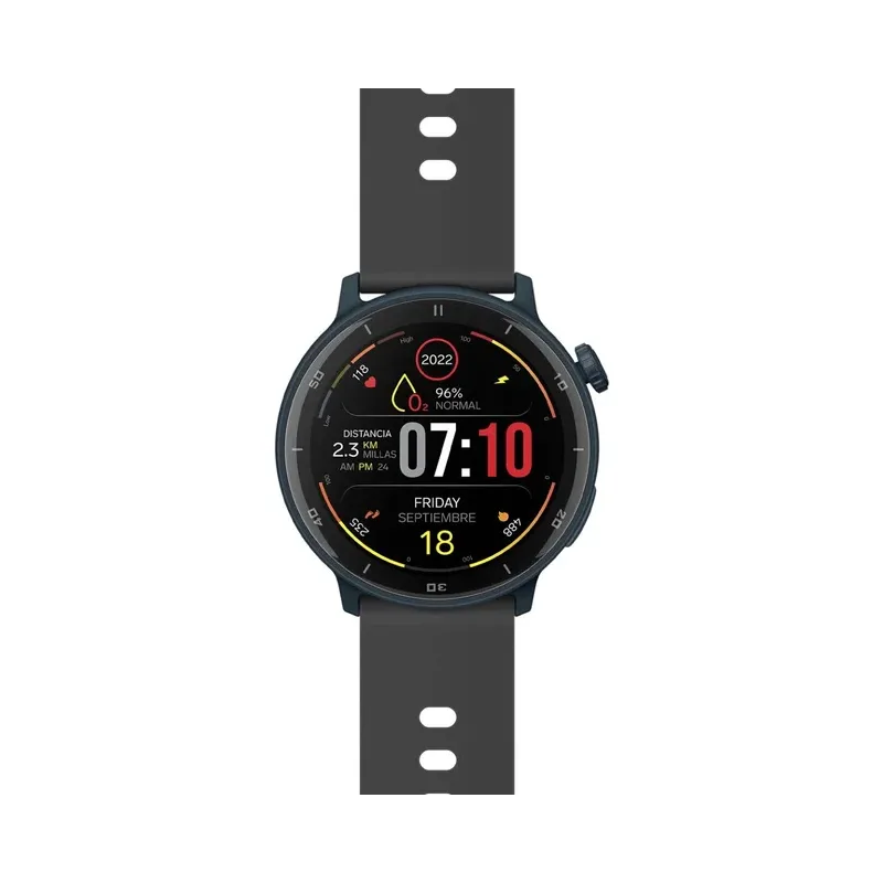 Smart Watch Bluetooth* Touch AMOLED* con función GPS, 1.4”, 3 ATM, 22 mm Steren SMW-3000