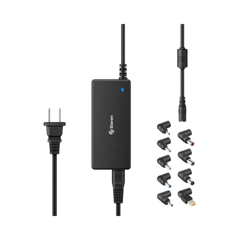 Cargador universal para laptop, de 65 W Steren COM-033