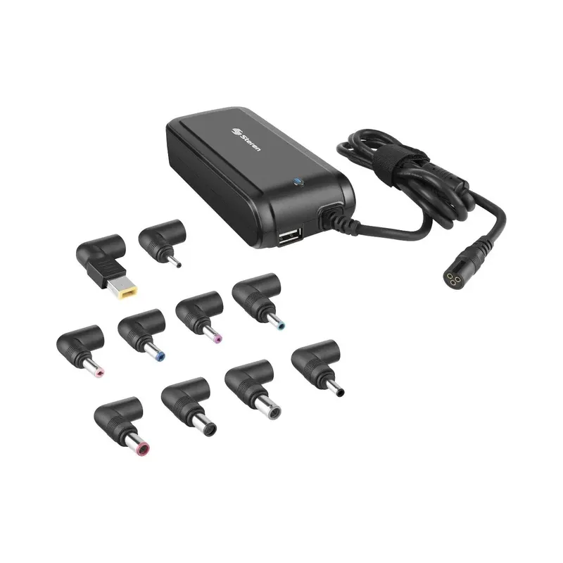 Cargador universal para portátil, de 90 W Steren COM-136