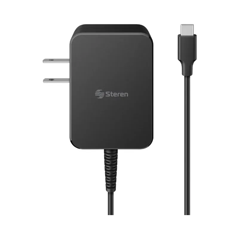 Cargador USB C Power Delivery de 65 W Steren COM-1395
