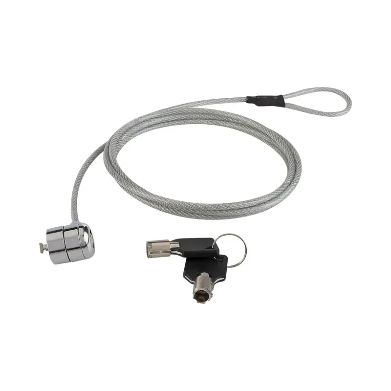 Candado de seguridad para portátil con llave Steren COM-220