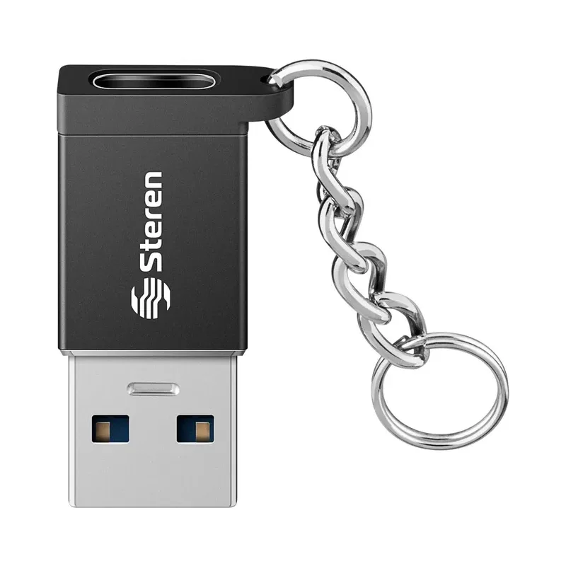 Adaptador jack USB C a plug USB 3.0 Steren USB-4705