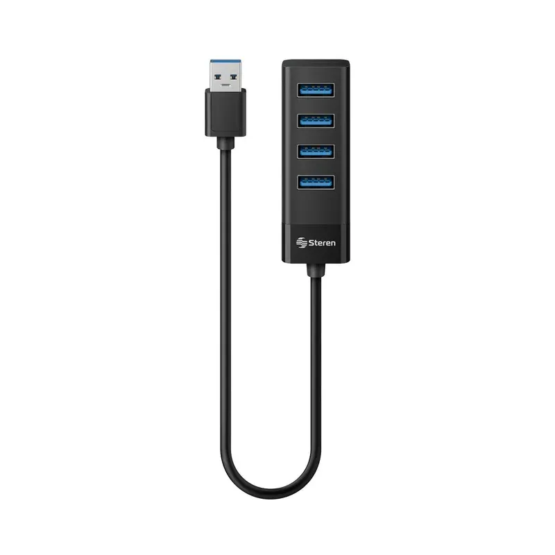 HUB USB 3.0 de 4 puertos Steren USB-5234