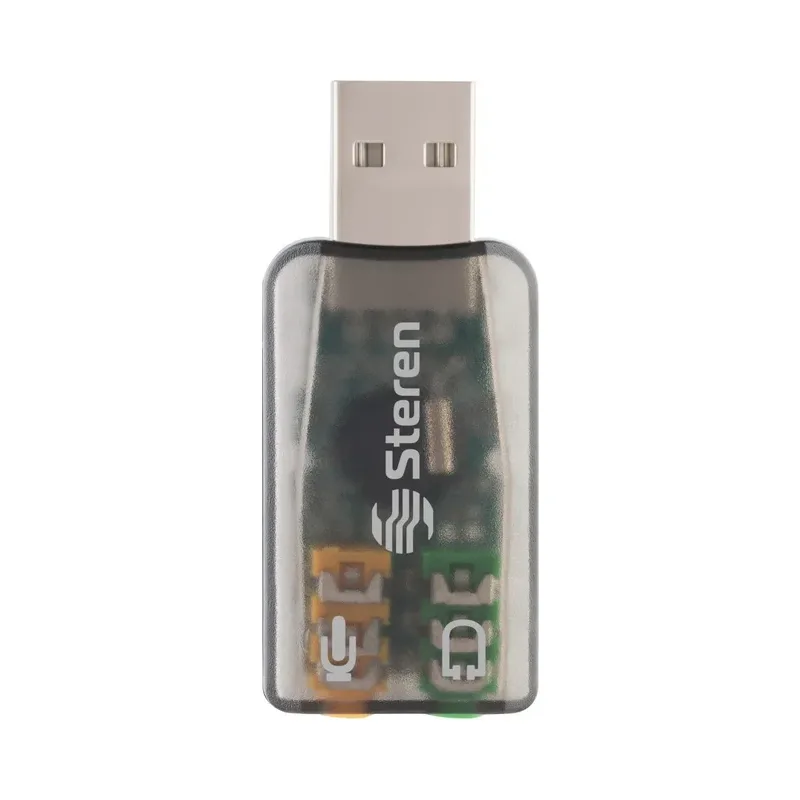 Tarjeta de sonido USB externa Steren COM-202