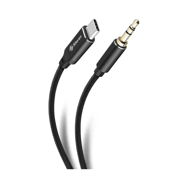 Cable USB C a plug 3,5 mm de 1,2 m Steren USB-3975