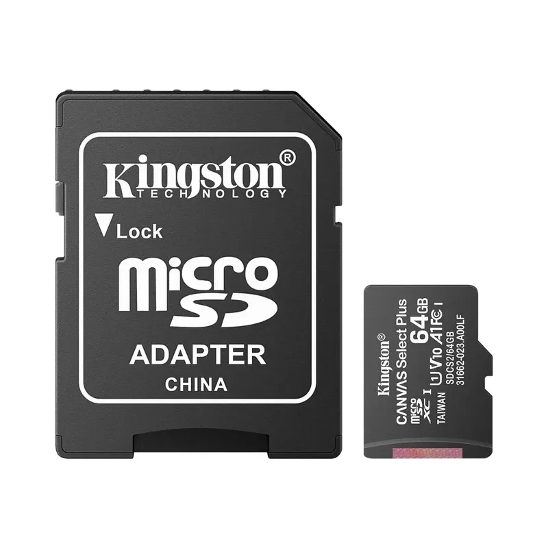 Memoria microSD de 64 GB, clase 10, U1 Steren MSD-064/MICRO