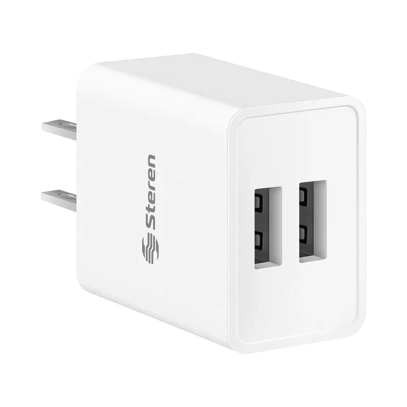 Cargador USB doble Steren ELI-713