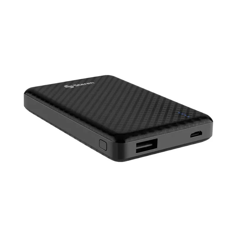 Power Bank de 5,000 mAh, texturizada Steren MOV-1058