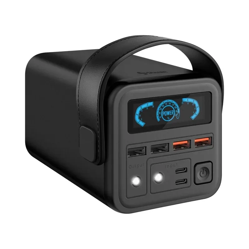 Power Bank de 50 000 mAh PD 65 W / QC 20 W / USB 12 W con 2 salidas USB C, 4 salidas USB y linterna LED Steren PB-065-50AH
