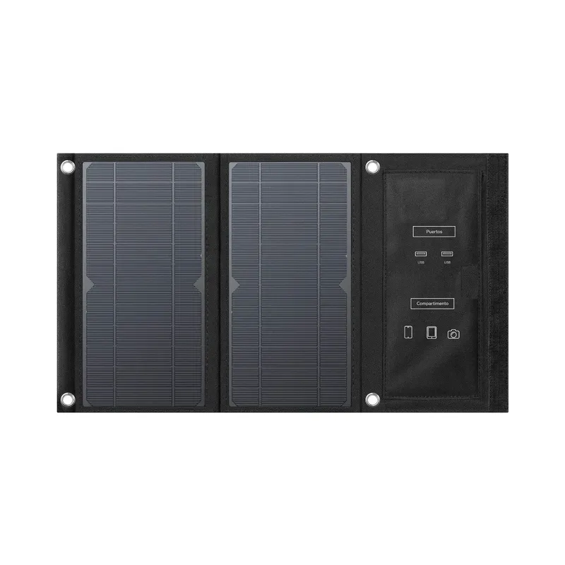 Cargador solar portátil de 15 W Steren PS-500