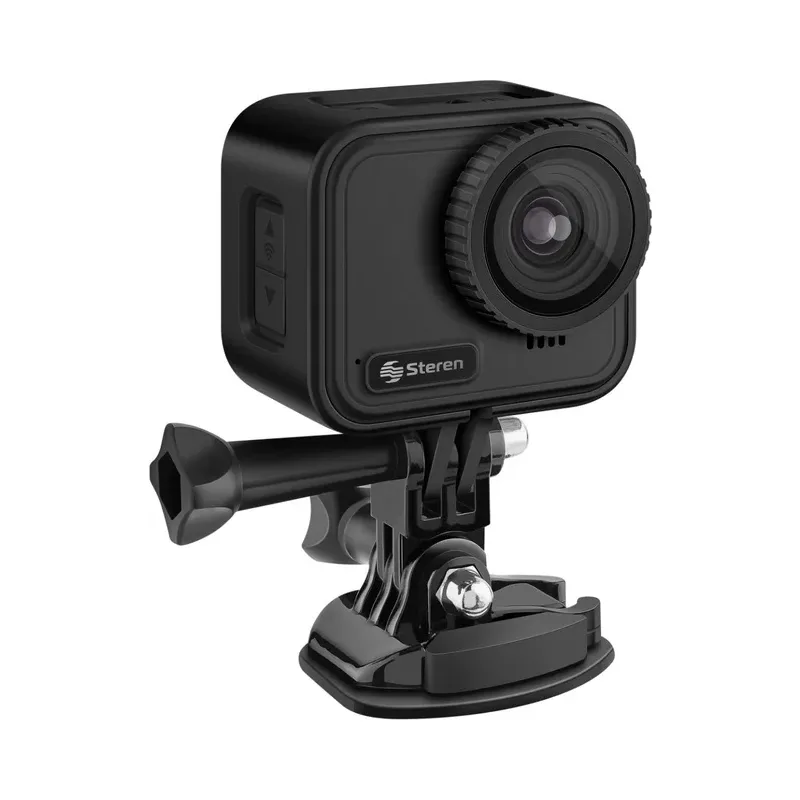 Cámara deportiva hermética sumergible 4K Wi-Fi* 30 FPS Steren CAM-800