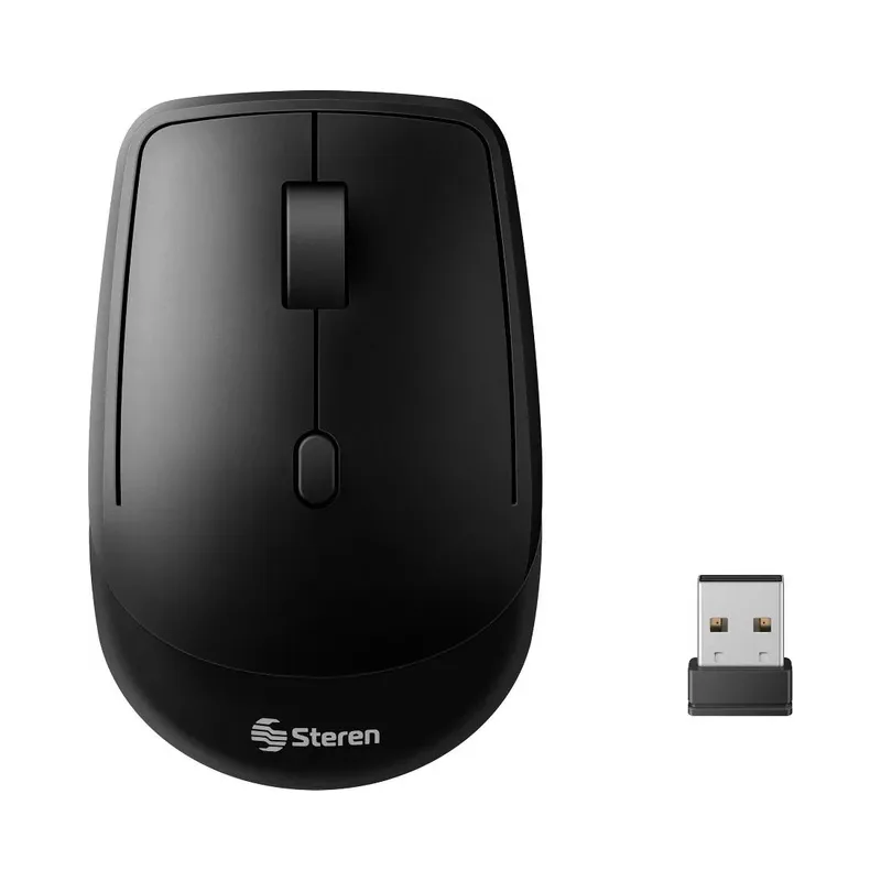 Mouse Bluetooth* / RF, multiequipo 800 / 1200 / 1600 / 2400 DPI Steren COM-5750