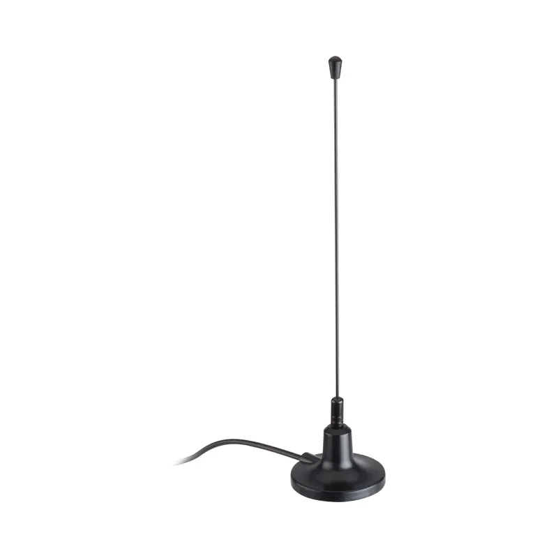Mini antena UHF con base de imán y booster de 26 dB Steren ANT-9015
