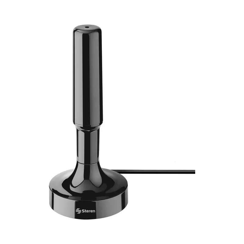 Antena compacta UHF con base de imán y booster de 20 dB Steren ANT-9018