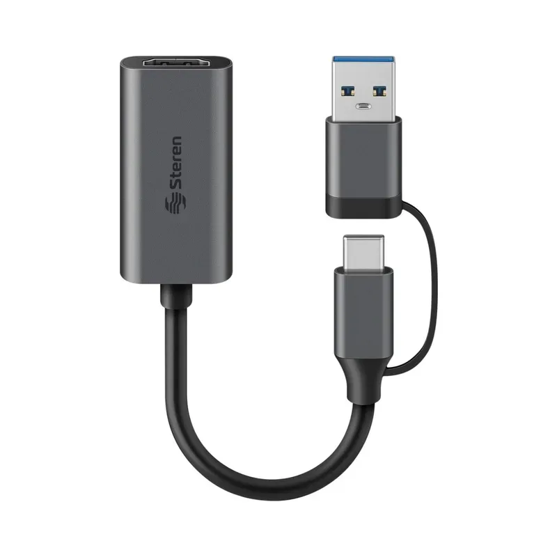 Capturadora de video HDMI a USB / USB C Steren COM-444