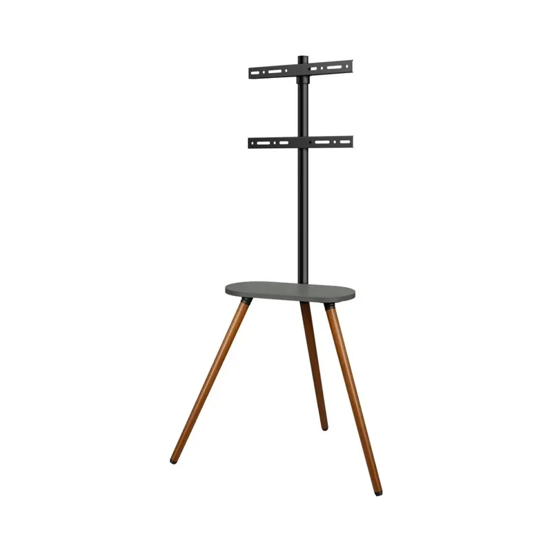 Soporte para pantallas de 32” a 55”, con tripié y repisa Steren STV-140