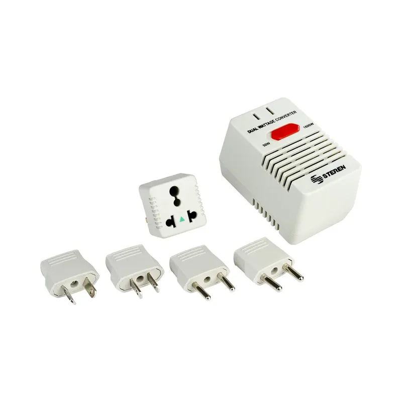 Convertidor de voltaje de 220 a 110 Vca, 50 W / 1600 W Steren 910-010