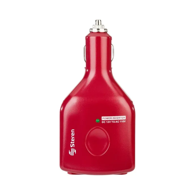 Inversor de corriente automotriz de 75 W (12 Vcc a 110 Vca) Steren INV-075