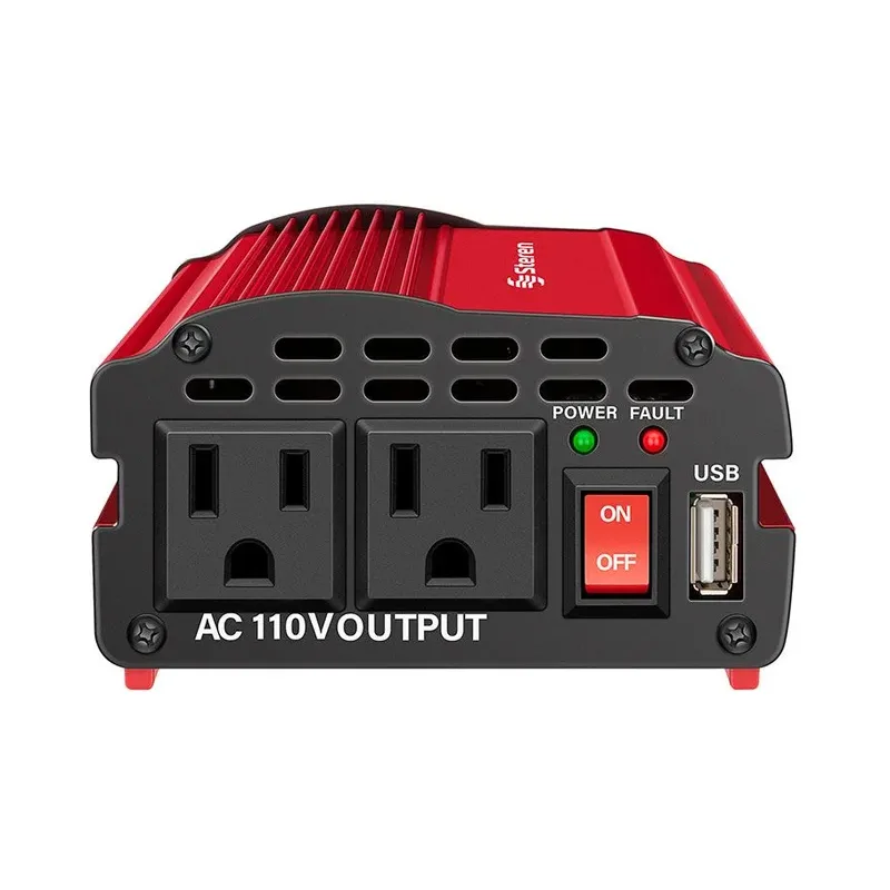 Inversor de corriente automotriz de 400 W (12 Vcc a 110 Vca) Steren INV-400