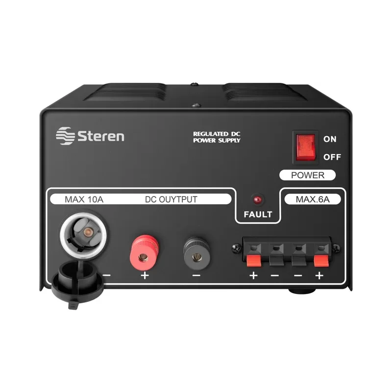 Fuente de poder regulada de 13,8 Vcc, 15 a 18 A Steren PRL-15