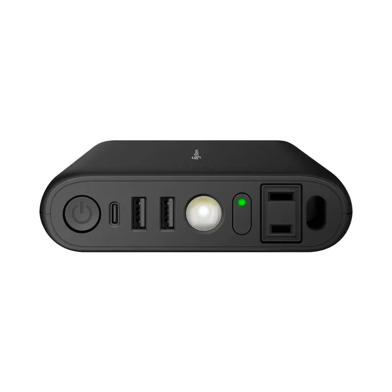 Estación de energía portátil de 90 Wh con inversor de corriente de 100 W (110 Vca) Steren PWS-090-100
