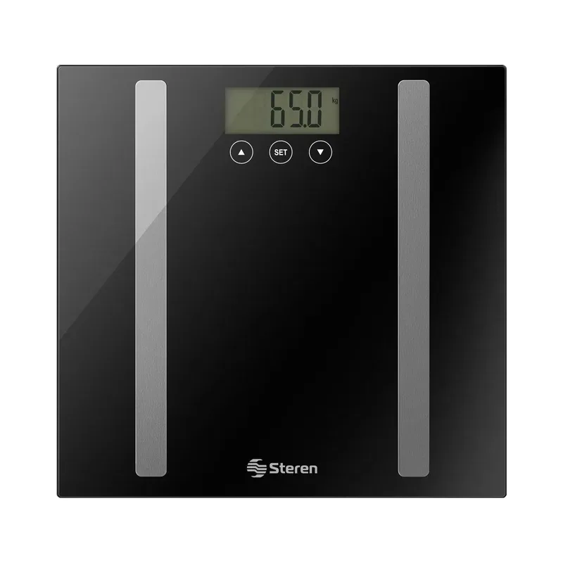 Báscula digital con análisis corporal, hasta 150 kg Steren MED-110