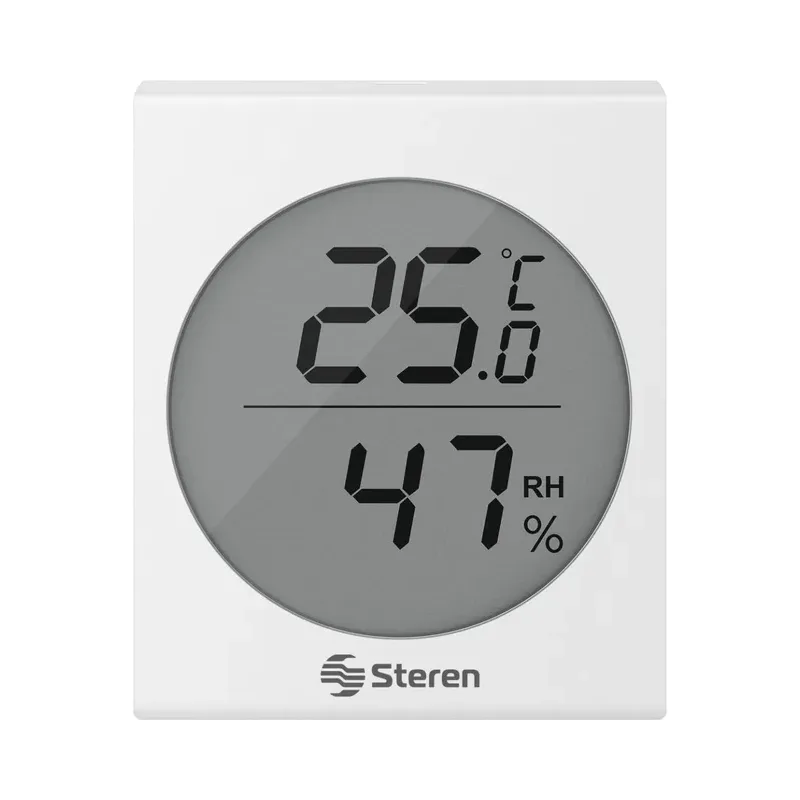 Termómetro digital con sensor de humedad (Higrómetro) Steren TER-120