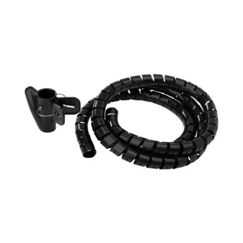 Tubo amarre plástico, tipo espiral, negro Steren 400-200N