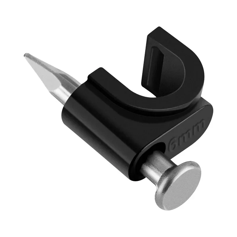 50 grapas para cable coaxial RG59, negras Steren GRA-955N