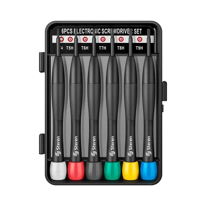 Juego de 6 destornilladores TORX Steren HER-112