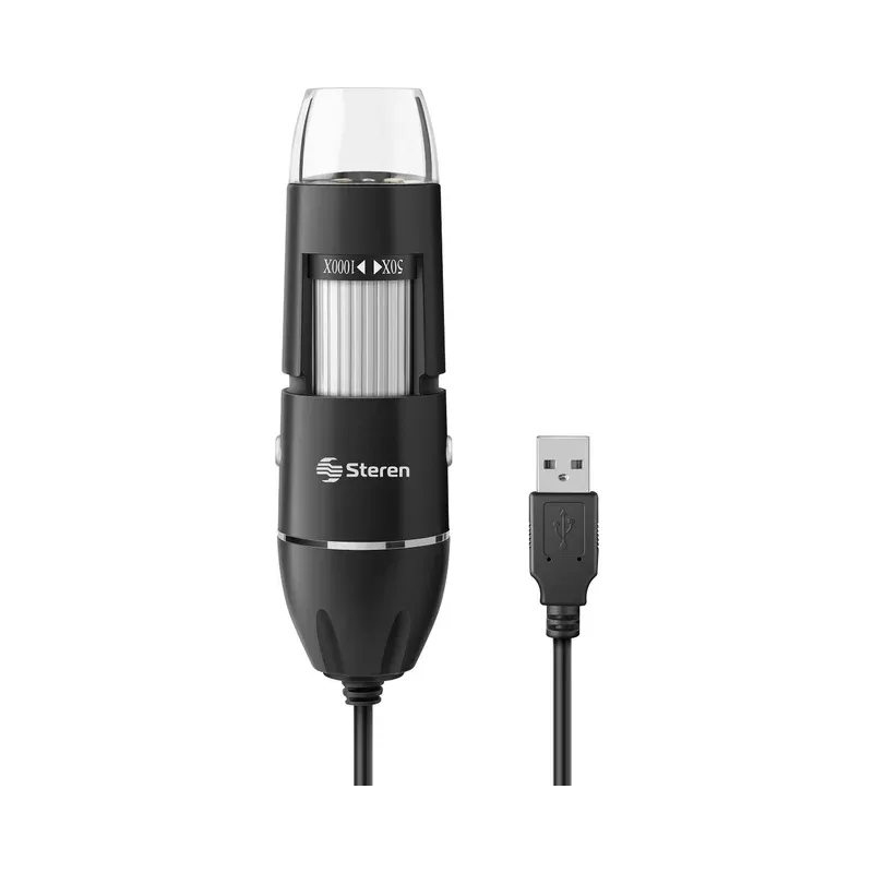 Microscopio digital USB de 1000x Steren MICROSCOPIO-100