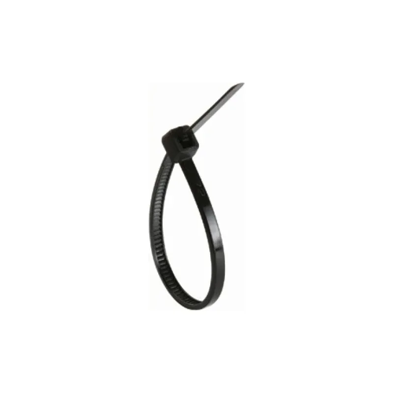 Cincho sujetacable extra corto, negro Steren TY23NE