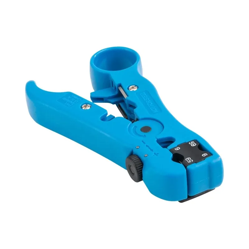 Pinza para pelar cable plano, coaxial y UTP Steren HER-045