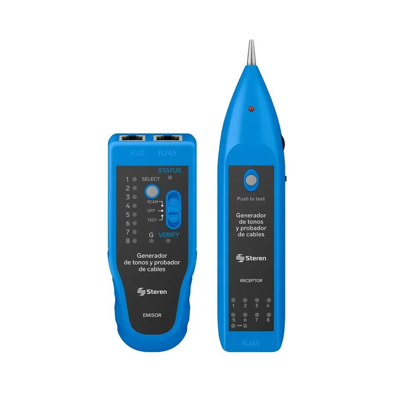 Generador de tonos (Pollo) y probador de cable de red / telefónico Steren HER-254