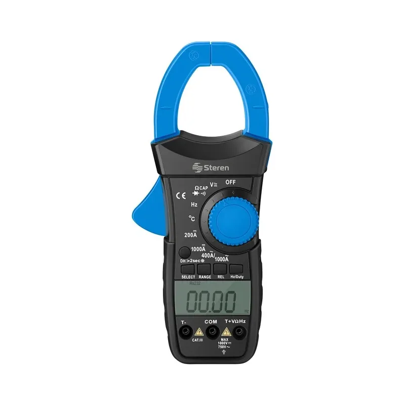 Multímetro de gancho profesional Bluetooth* Steren MUL-115