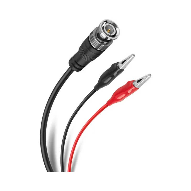 Puntas para osciloscopio con conector BNC y caimanes Steren PUN-010