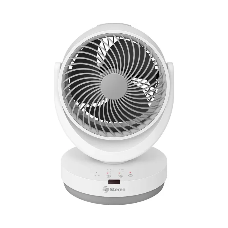 Ventilador oscilante con ajuste de velocidad y temporizador, para escritorio Steren FAN-300