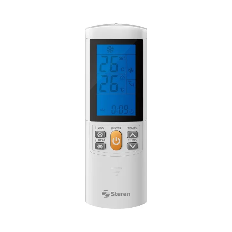 Control remoto universal para aire acondicionado, con termómetro Steren RM-500